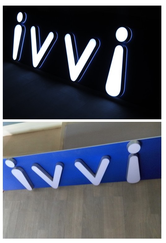 ivvi智能发光字/ivvi注塑发光字/ivvi发光标识